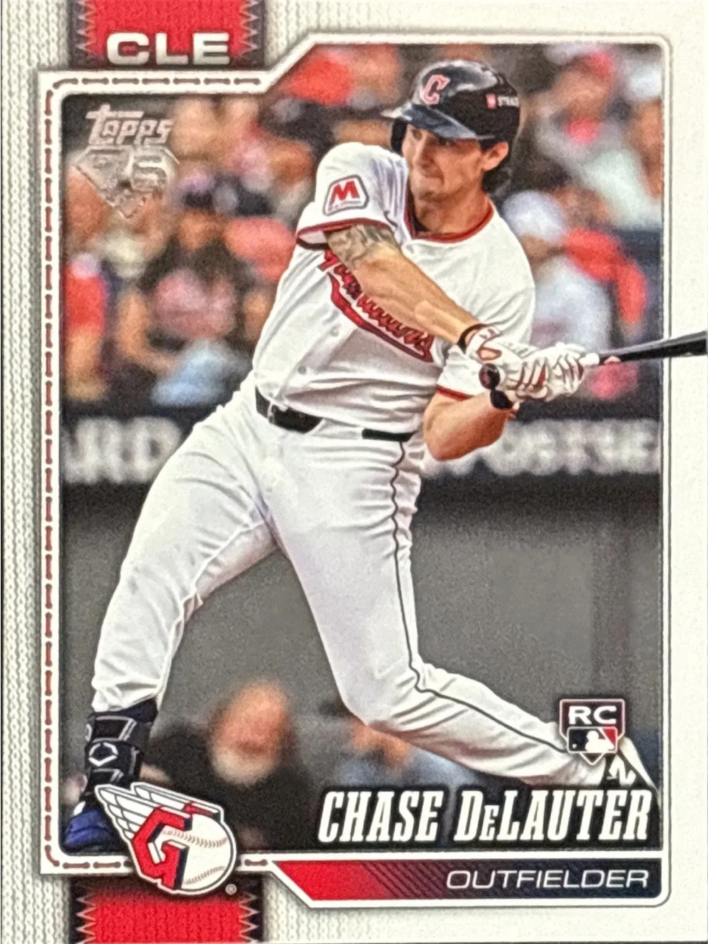 Topps Rookie Baseball Trading Card – Chase DeLauter
